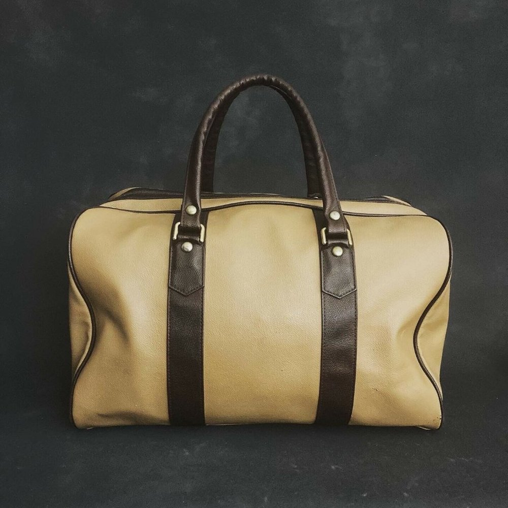 Rare Burberry Nova Check Haymarket Duffel Bag - Picture 2 of 6